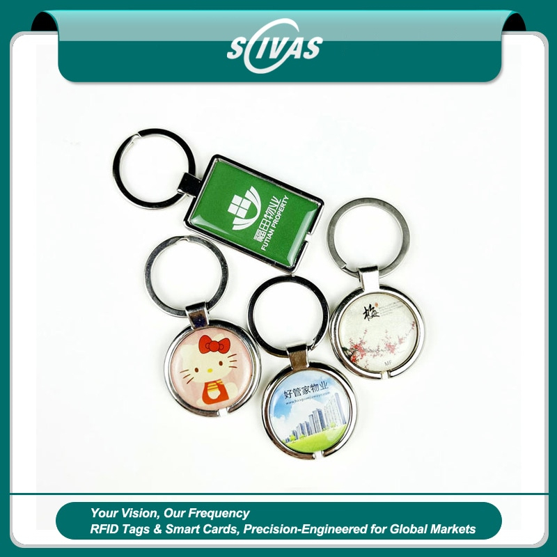 Llaveros RFID con logo y forma personalizada IP65