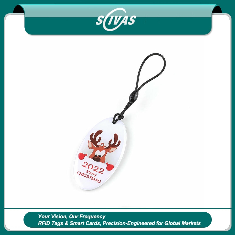 Llaveros RFID impermeables para acceso seguro