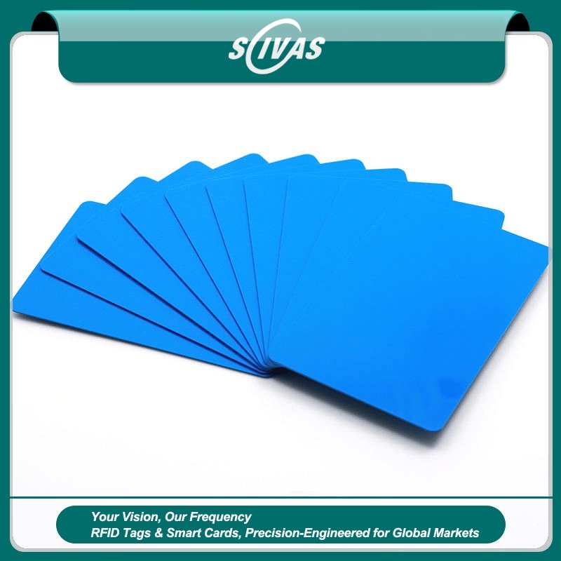 Tarjetas PVC imprimibles por inyección a doble cara