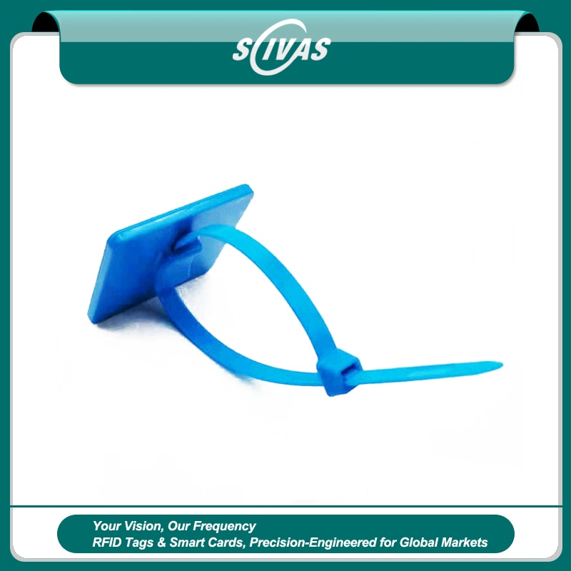 Etiquetas RFID con bridas marinas para cables industriales