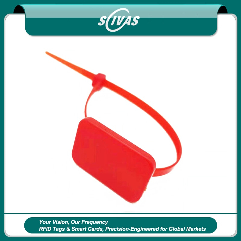 Bridas RFID reutilizables para marcar activos de campo
