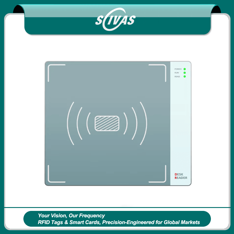 Lectores UHF RFID de Sobremesa ISO18000-6C para POS Inteligente