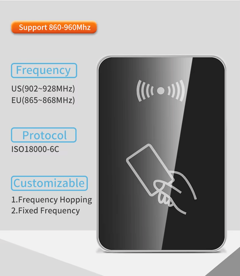 Aplicación práctica del lector UHF RFID de sobremesa FD-603 para gestionar inventarios y realizar el seguimiento de documentos en oficinas.