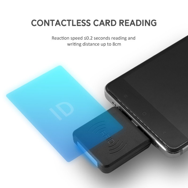Lectores RFID de 13.56MHz personalizados para Android, con énfasis en este aspecto: panel frontal del teclado, para proyectos de Lectores RFID HF de 13.56MHz.