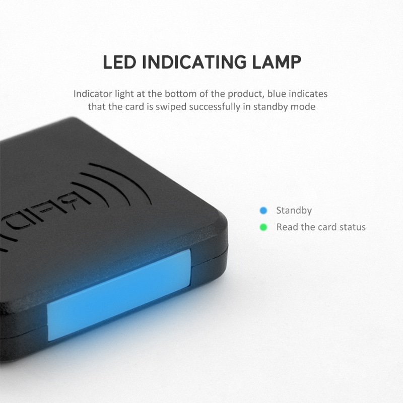 Esta imagen destaca este aspecto de Lectores RFID de 13.56MHz personalizados para Android: diseño de montaje en pared, para aplicaciones de Lectores RFID HF de 13.56MHz.