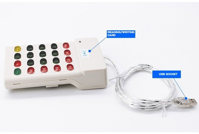 Lectores RFID LF personalizados para entrada segura mediante teclado, mostrando este aspecto: escaneo sin contacto, para compradores que comparan soluciones de Lectores RFID LF de 125KHz.