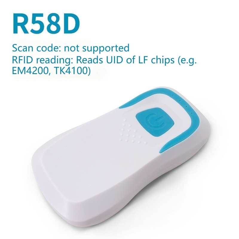 Lectores RFID LF de 125KHz para captura móvil de UID, con una vista clara de este aspecto: comparación de productos, para aplicaciones de Lectores RFID LF de 125KHz.