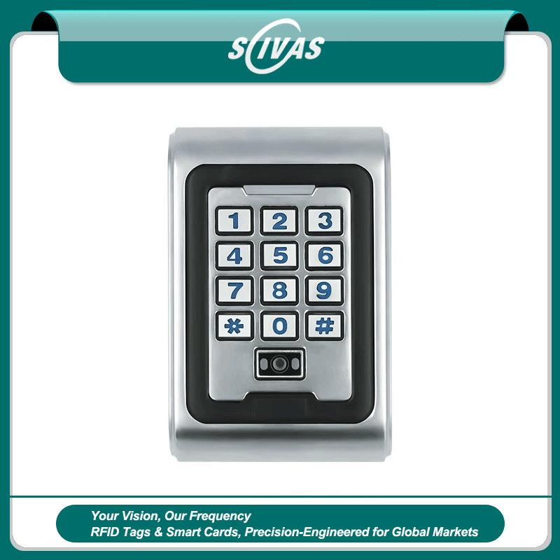 Kit metálico de control de acceso con QR dinámico