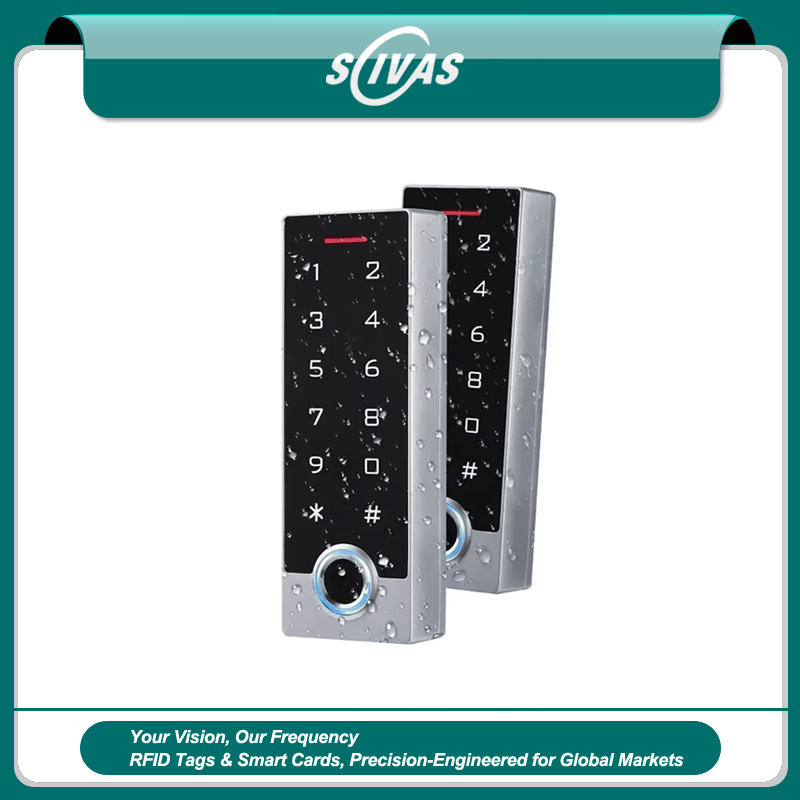 Controlador de acceso por huella IP66 para exterior