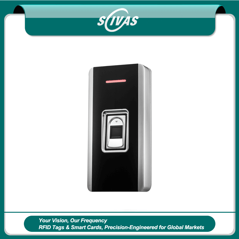 Terminal RFID de Huella Antivandálico para Control de Acceso