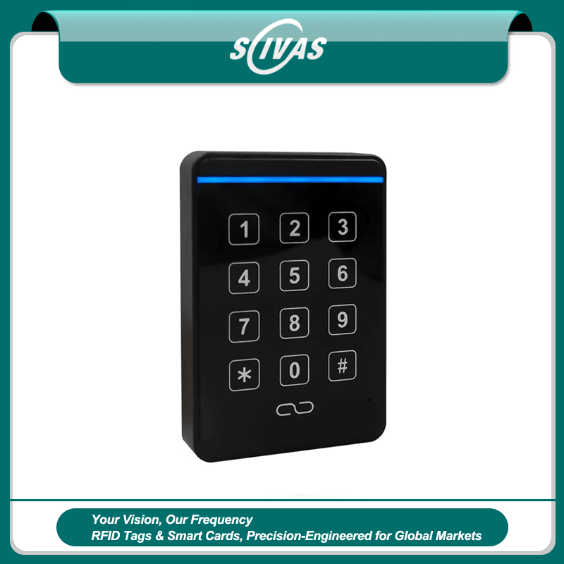 Lector RFID con teclado para control de acceso
