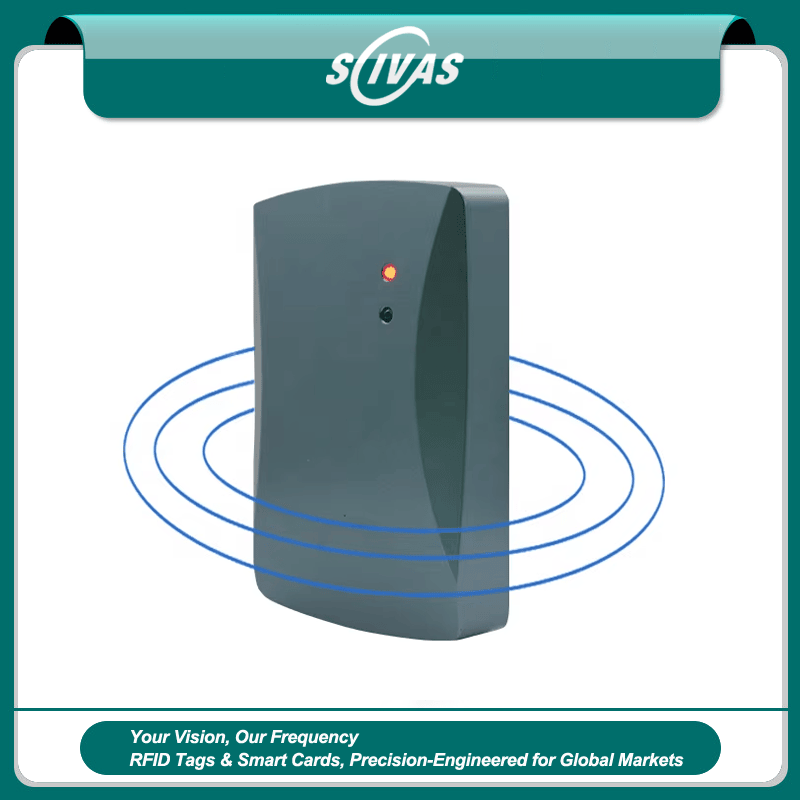 Lector RFID 125KHz IP68 para Control de Acceso Exterior