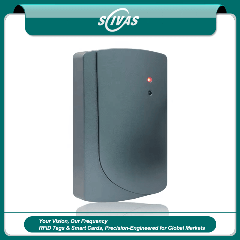 Lector de acceso RFID de 13.56MHz IP68 para control de puertas con énfasis en este aspecto: instalación en la entrada; para proyectos de Lectores de acceso RFID.