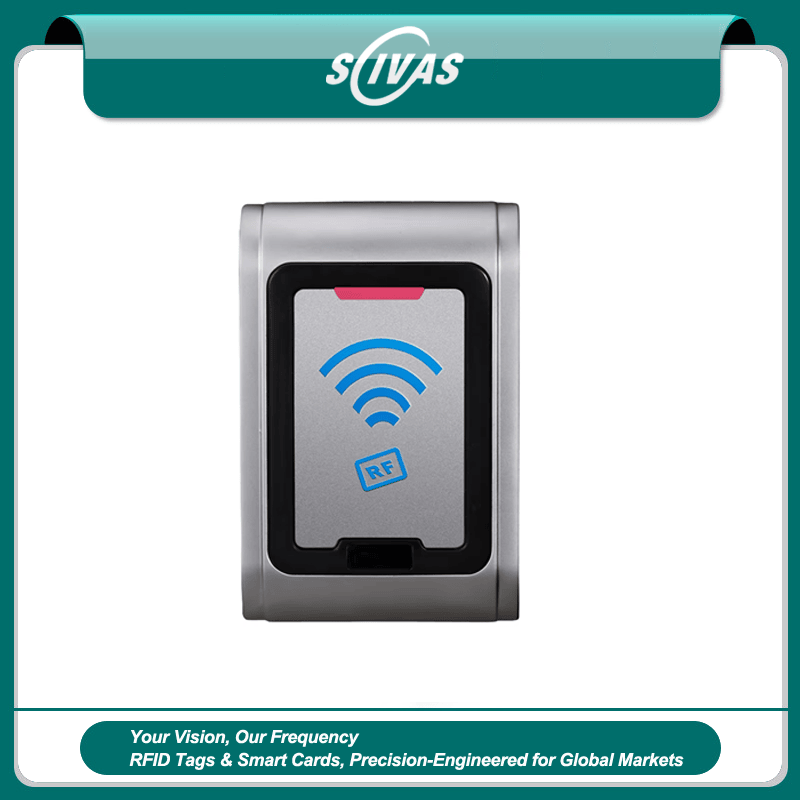 Lector RFID robusto para control de acceso exterior