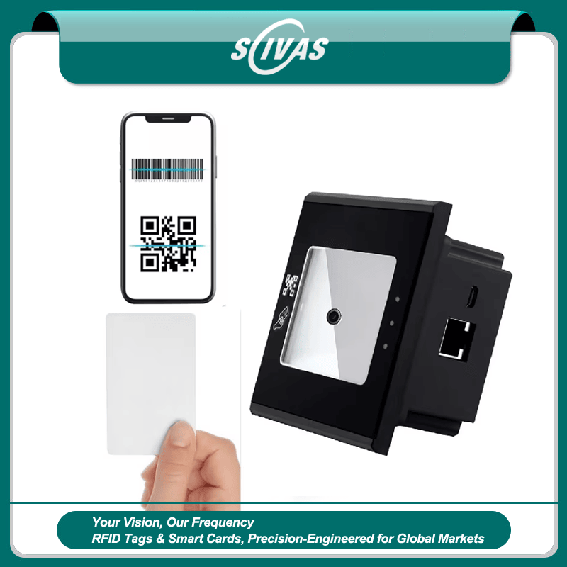 Lector QR de Acceso con SDK y Soporte RFID