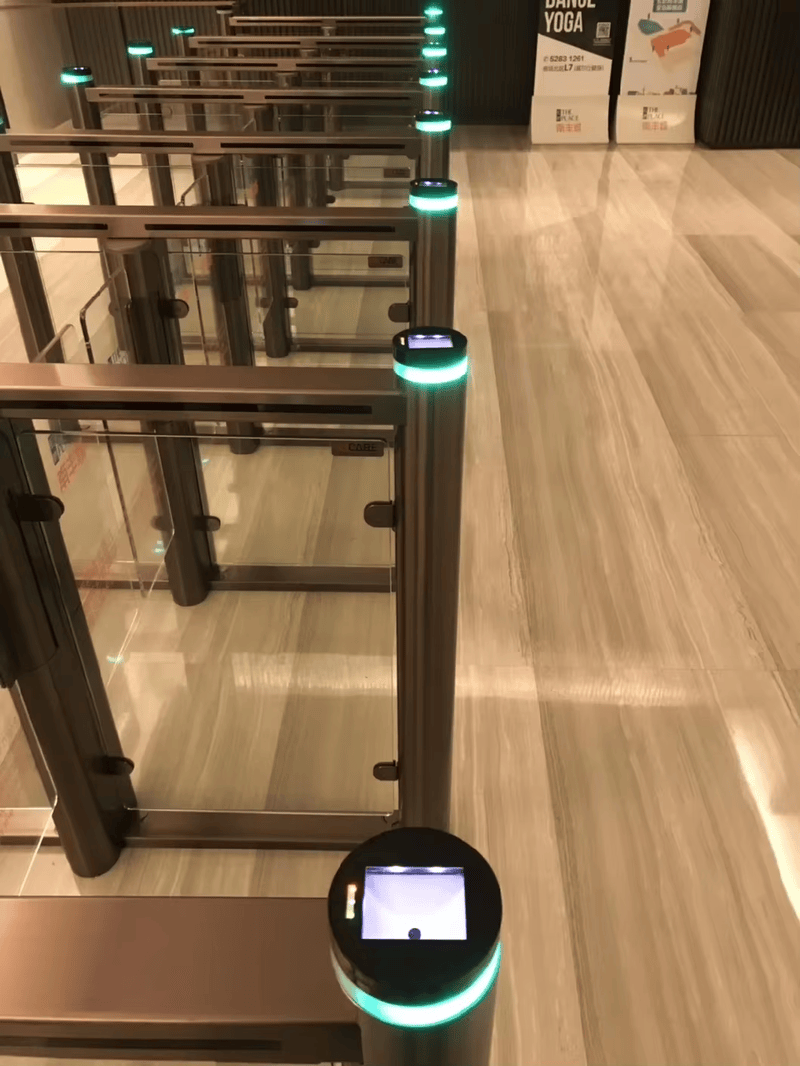 Lector de acceso QR RFID con salida Wiegand, con énfasis en este aspecto: diseño de montaje en pared, para proyectos de Lectores de acceso con código QR.