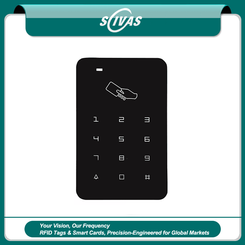 Terminal de acceso RFID/NFC con teclado táctil