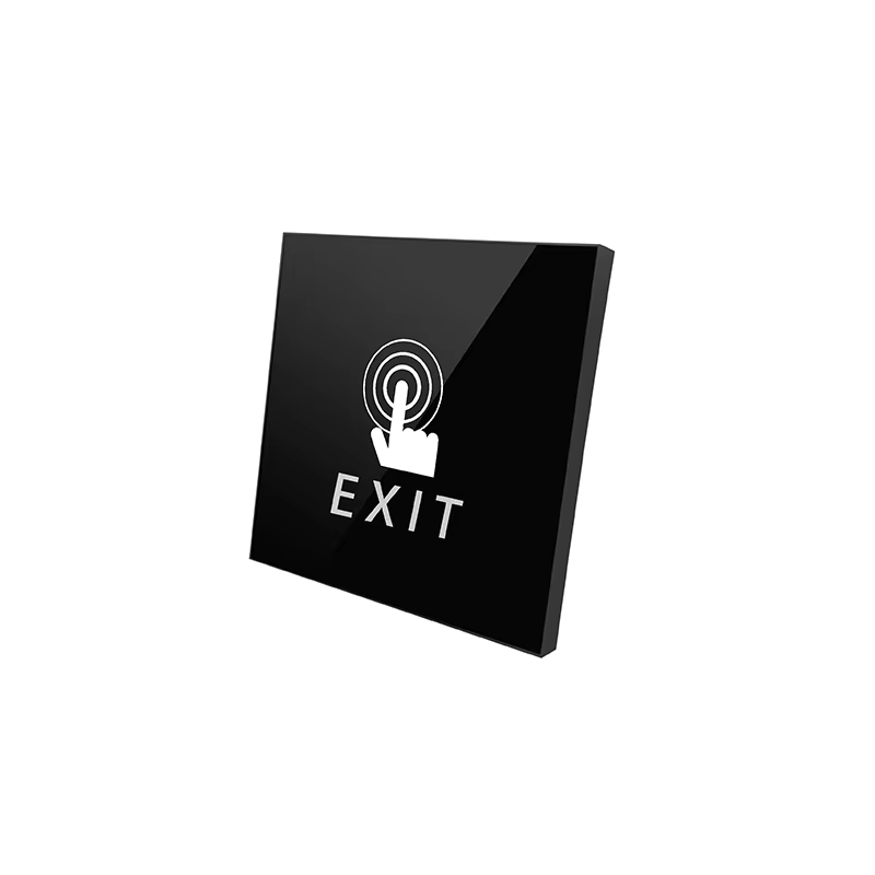 Primer plano del microinterruptor interno del botón de apertura de puertas ZY-TK507 que garantiza un funcionamiento fiable durante más de un millón de ciclos.