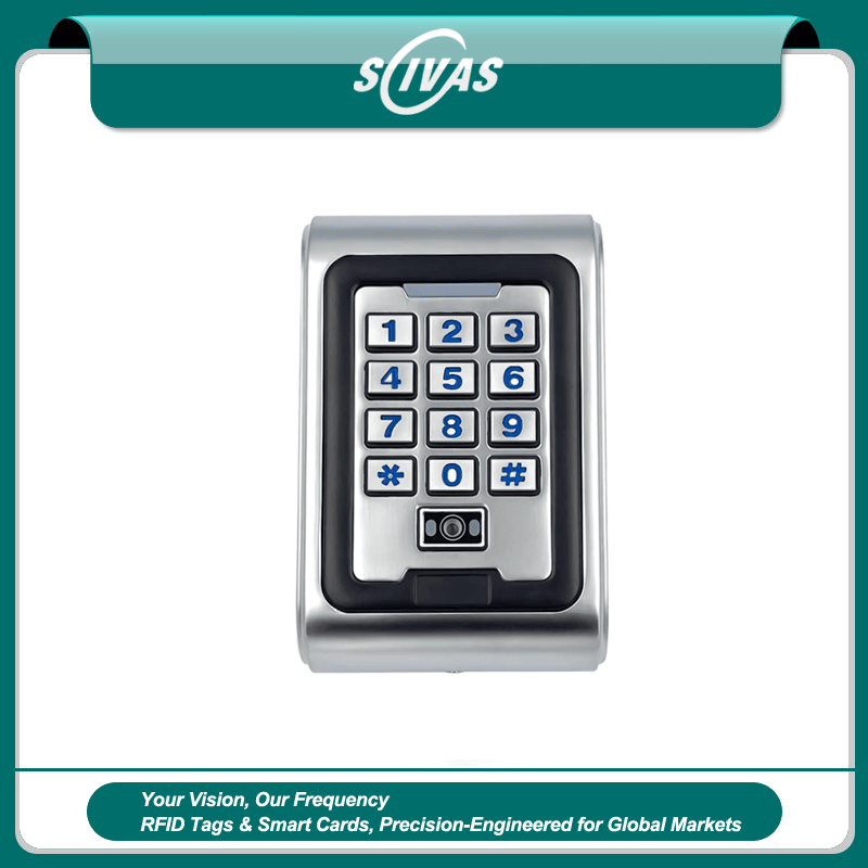 Lector QR de acceso para oficinas con Wiegand