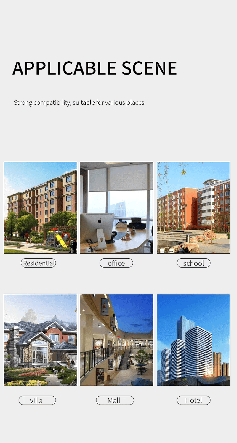 Ficha visual con los parámetros eléctricos y las condiciones ambientales de funcionamiento del pulsador de salida ZY-TK507.