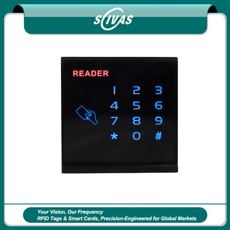 Lector RFID Wiegand compacto para control de acceso