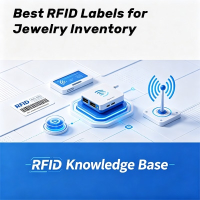 Etiquetas RFID para inventario de joyería