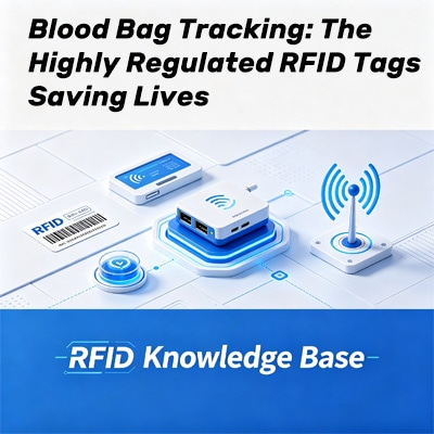 Trazabilidad RFID segura para bolsas de sangre