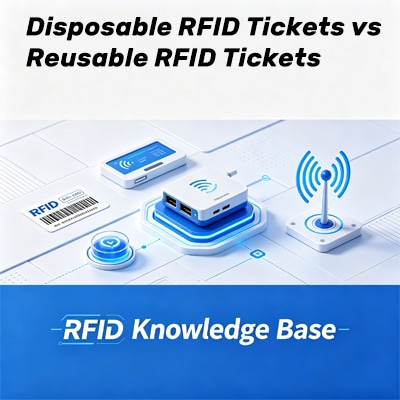 Tickets RFID desechables o reutilizables