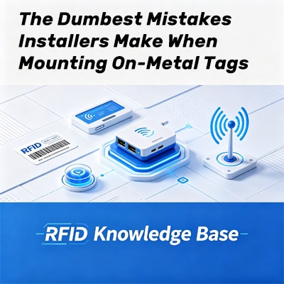 Los errores más comunes al instalar etiquetas RFID sobre metal