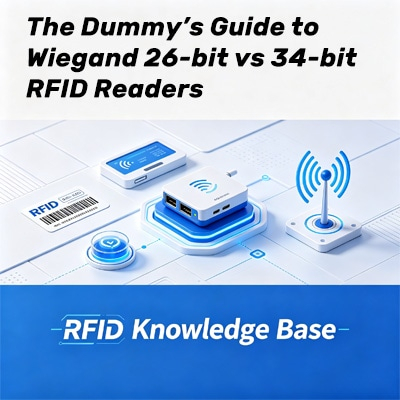 Guía sencilla de lectores RFID Wiegand 26 y 34 bits