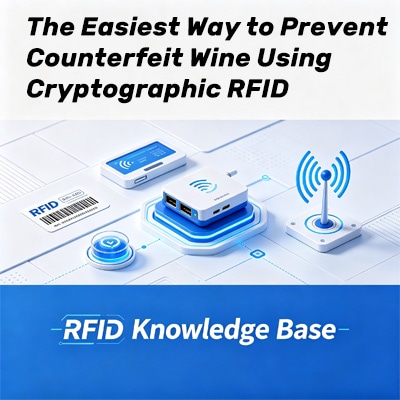 La forma más sencilla de evitar vinos falsificados con RFID criptográfico
