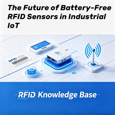 Sensores RFID sin batería para IoT industrial