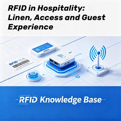 RFID en hoteles: ropa blanca, acceso y huéspedes