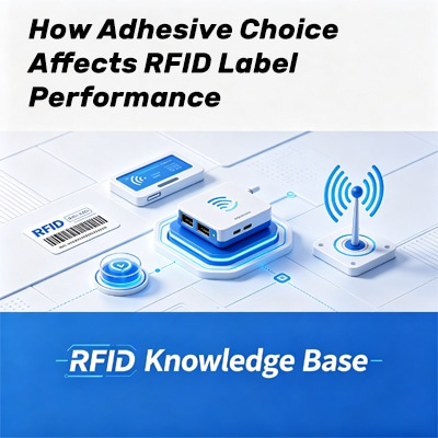 Adhesivos para etiquetas RFID y rendimiento