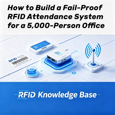 Sistema RFID fiable para oficinas de 5.000 empleados