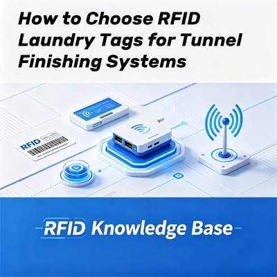 Etiquetas RFID para lavandería y túnel textil