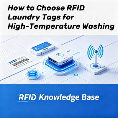 Etiquetas RFID para lavandería de alta temperatura