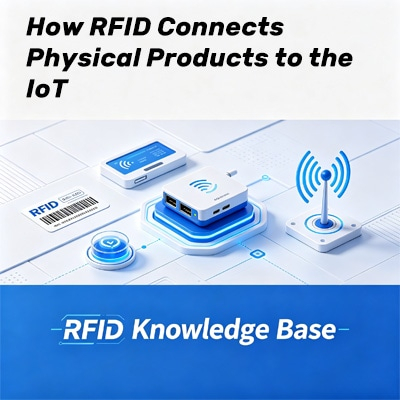 Cómo RFID conecta productos físicos al IoT