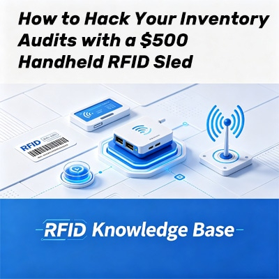 Optimizar auditorías con un sled RFID de 500 USD