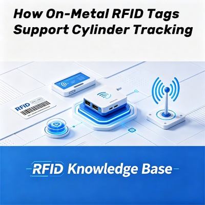 Etiquetas RFID para metal en cilindros de gas