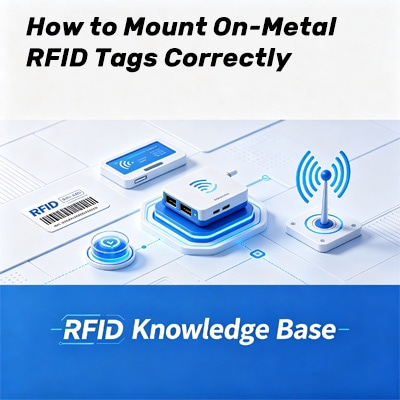 Cómo instalar etiquetas RFID para metal correctamente