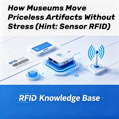 RFID con sensor para mover piezas de museo