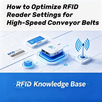 Ajustes RFID para cintas transportadoras rápidas