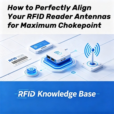 Alineación de antenas RFID en puntos de paso