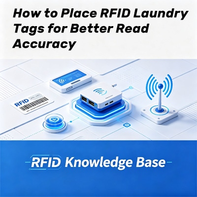 Cómo colocar etiquetas RFID de lavandería