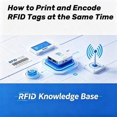 Cómo imprimir y codificar tags RFID a la vez