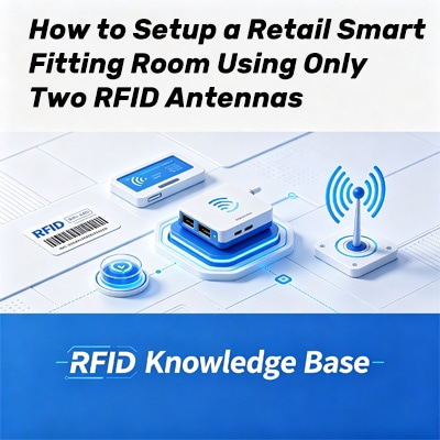 Probador inteligente retail con dos antenas RFID