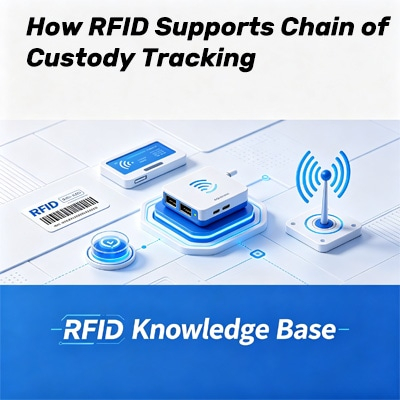 Cómo RFID mejora la cadena de custodia