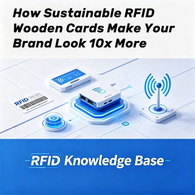 Tarjetas RFID de madera sostenibles y premium