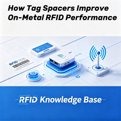Separadores RFID sobre metal para mejor lectura
